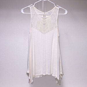 American Eagle Cream Tank Top